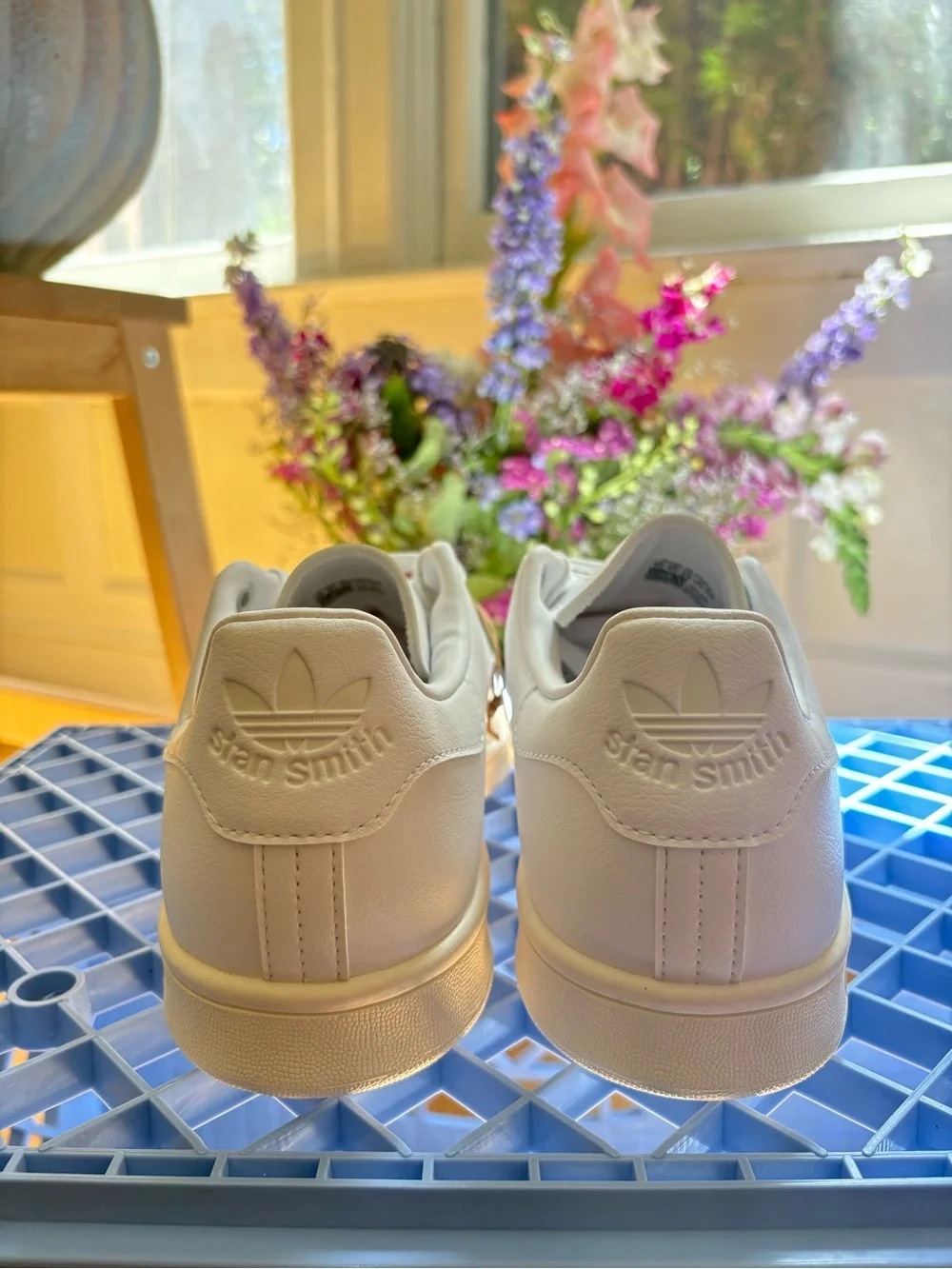 adidas all white